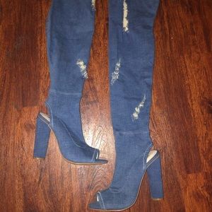 Steve Madden Denim Boots